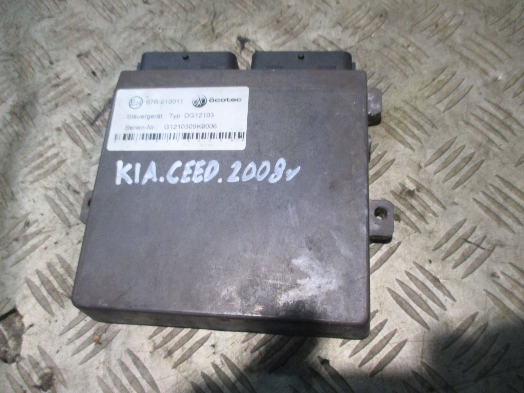 STEROWNIK KOMPUTER GAZU LPG 67R010011 DG12103