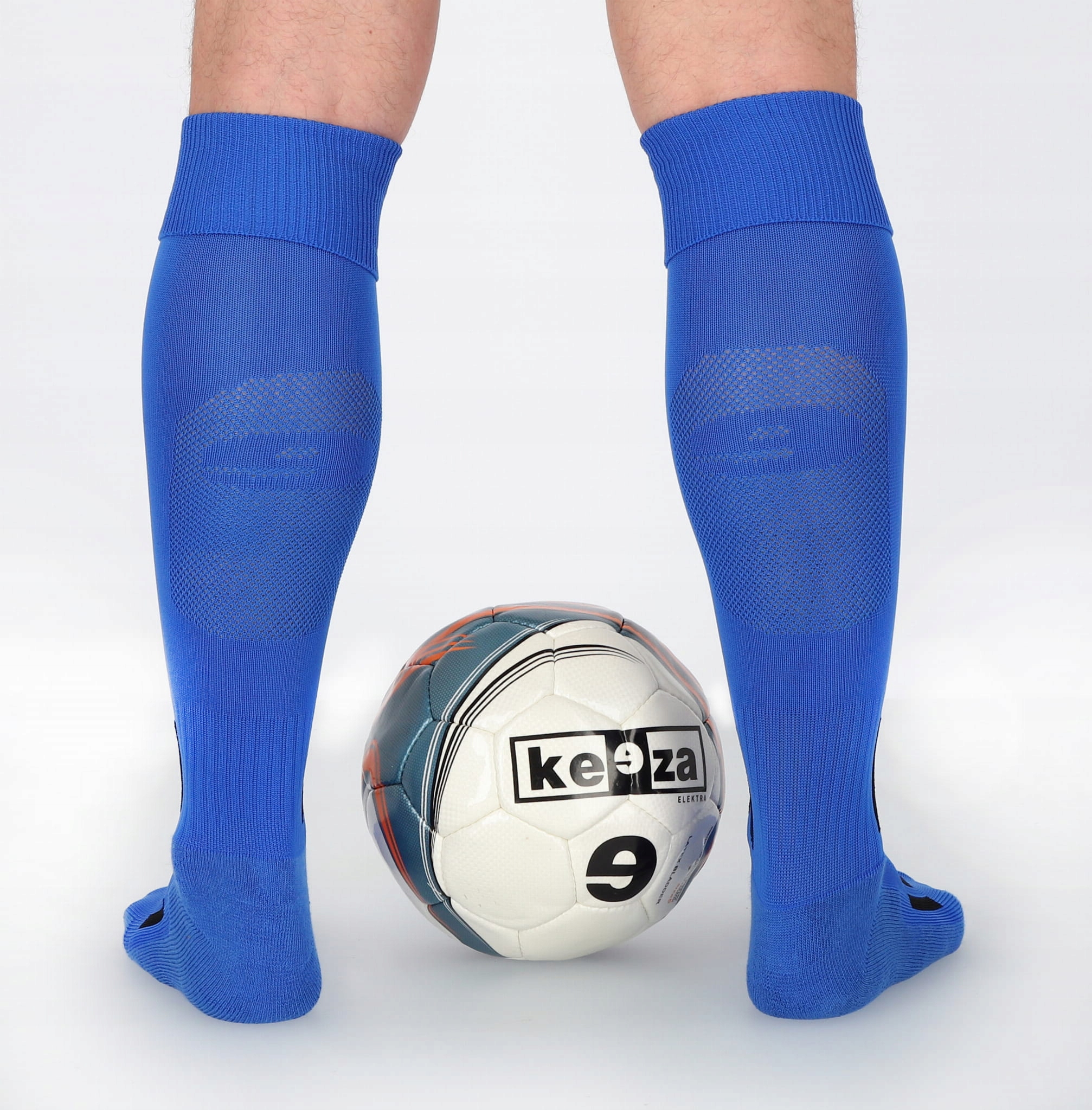 Getry piłkarskie KEEZA niebieskie r. 36-38 Kod producenta GETRY-KEEZA