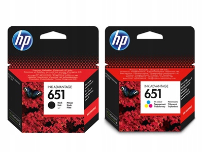

2x Tusz HP651 C2P10AE Officejet 202 252 Mobile Org