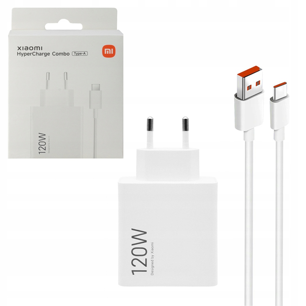 rychlá Originální nabíječka Xiaomi Hyper Charge 120W s kabelem