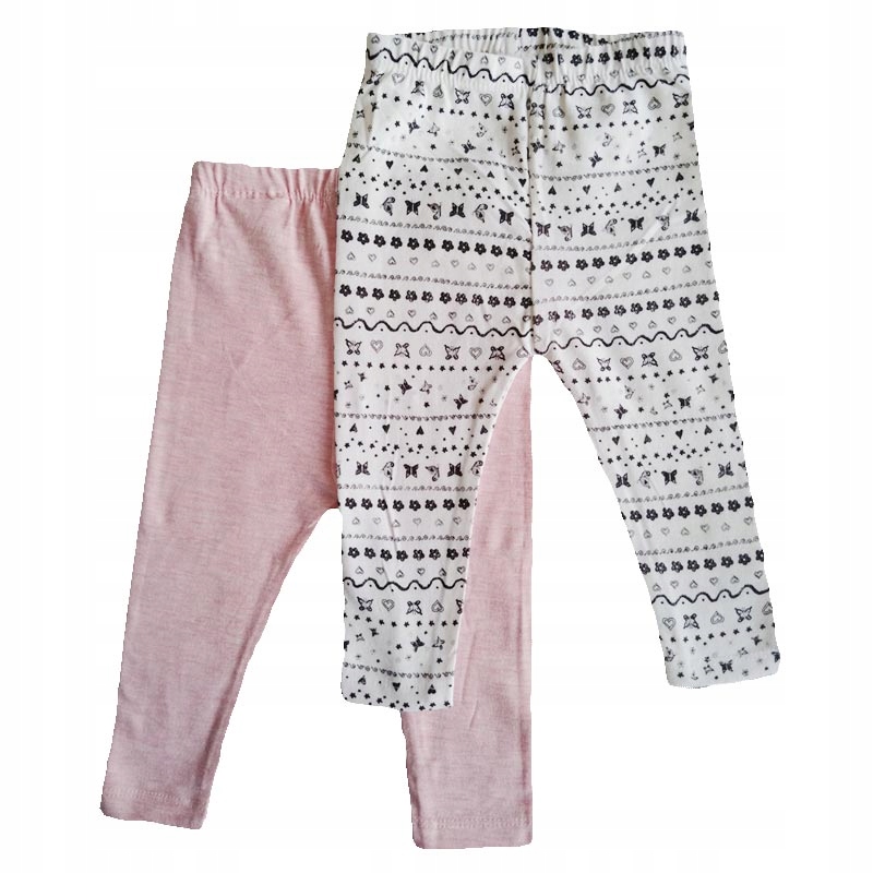 

Legginsy 2-PAK 56 getry niemowlęce dla dziewczynki