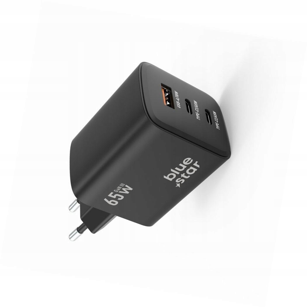 Szybka ładowarka Gan 65W sama kostka 3 wejścia do Xiaomi Poco M6 Pro 4G