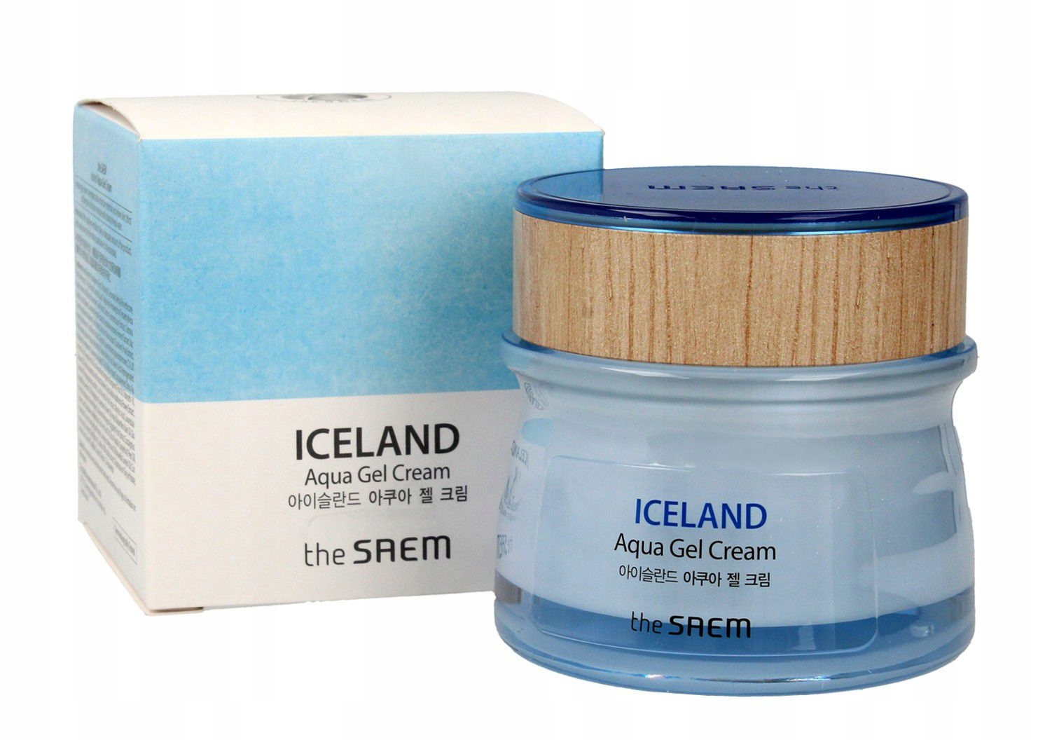 The Saem Iceland Aqua Gel Cream Krém-gel Na Obličej 60 ML
