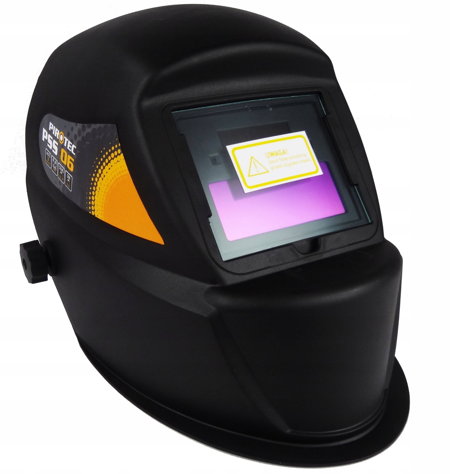 Automatyczna przyłbica spawalnicza maska samościemniająca Filtr 1/1/1/2