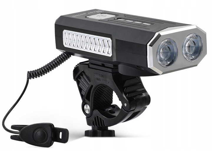 

Lampka rowerowa Led przód 1000 lm dzwonek