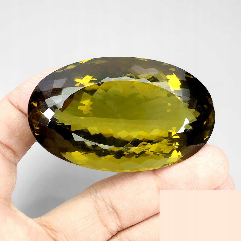 Zelený křemen olivový obrovský přírodní kámen If 317.54ct