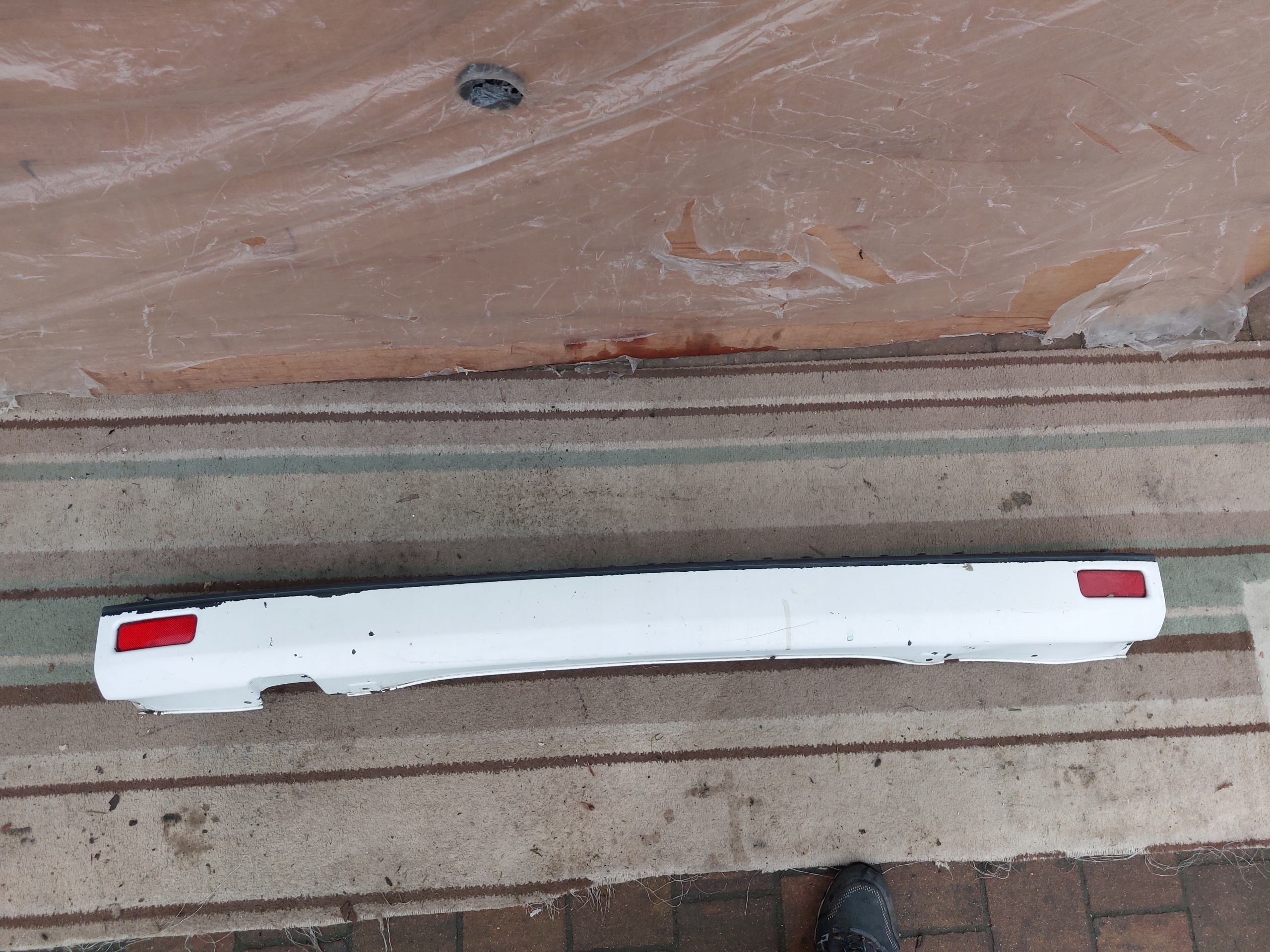 Ford Transit Custom 16r bumper rear part rear BK21-17E962-A