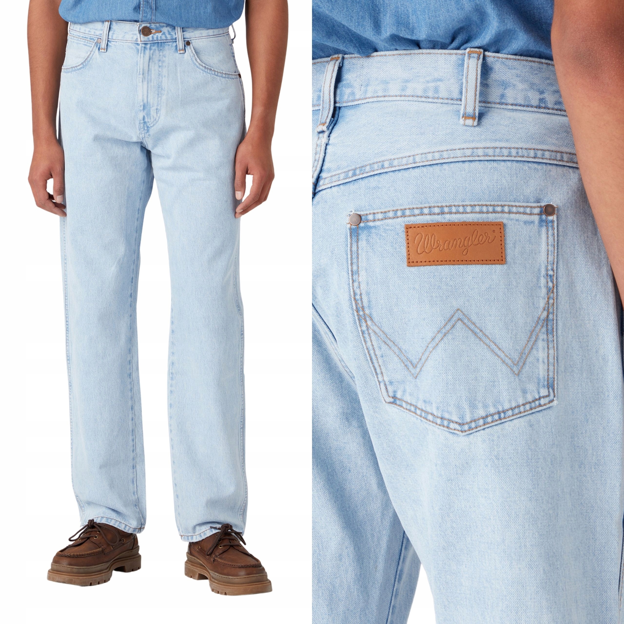 Wrangler kalhoty Straight jeans Frontier W33 L32