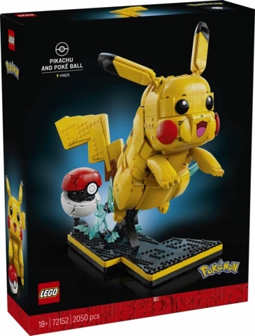 Lego Pokémon Pikachu a Pokébal 72152