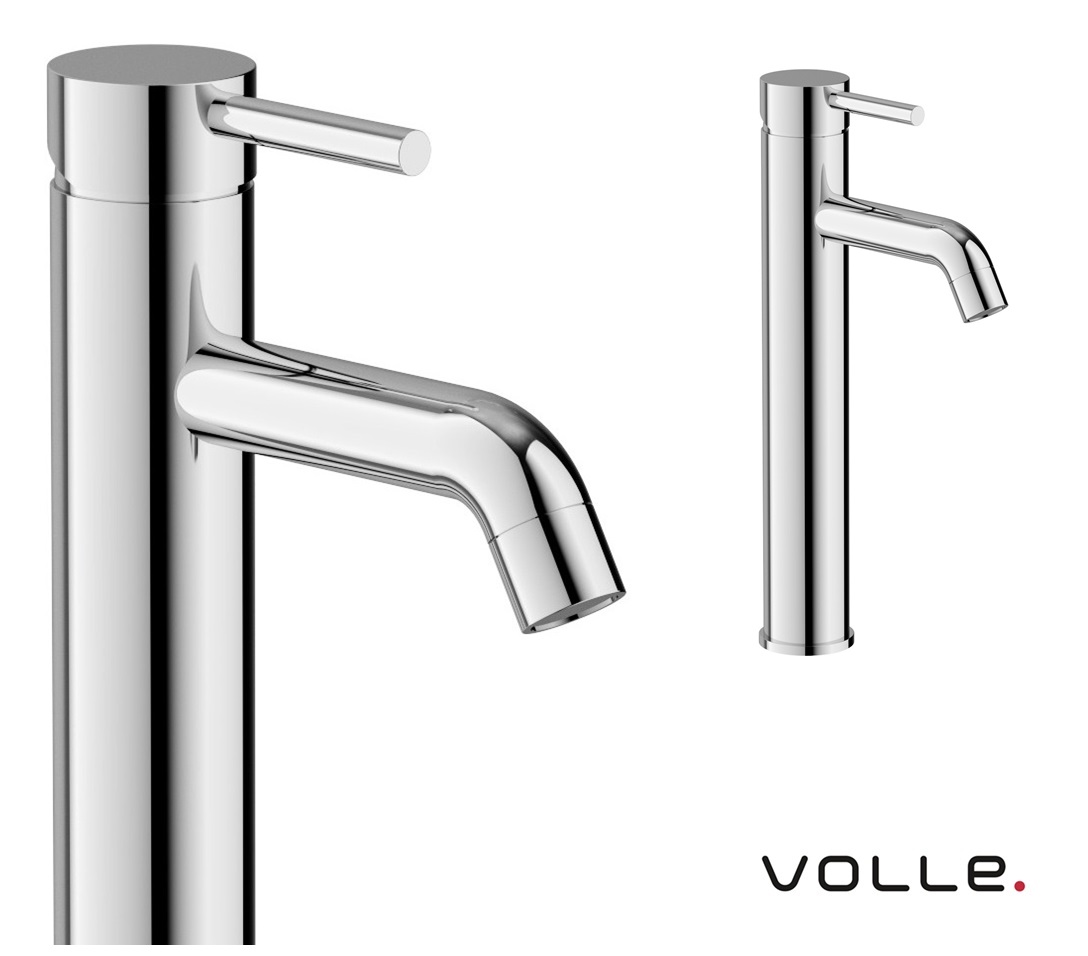 Stojanková Umývadlová batéria Vysoká Volle Cruze chróm, cromo