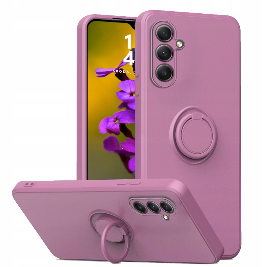 

Etui do Samsung A34 5G Silicone Ring Color