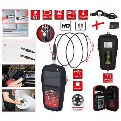 KS TOOLS 550.7530 Zestaw wideoendoskopu