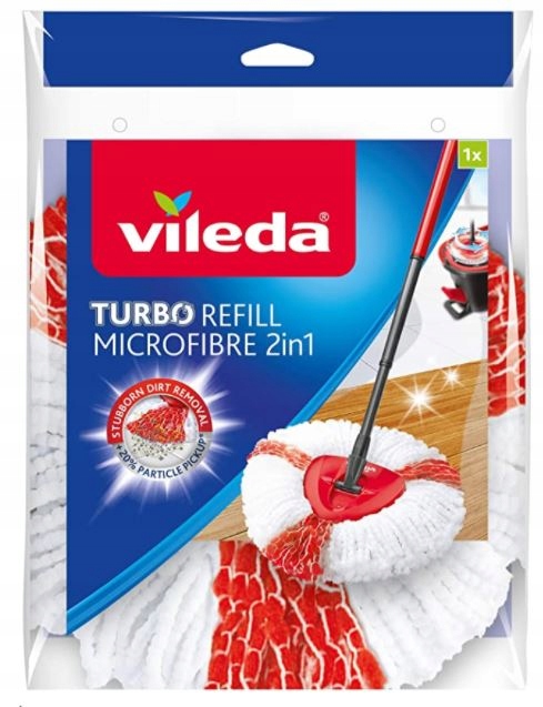 

Vileda Turbo Wkład Do Mopa Obrotowego Turbo 2W1