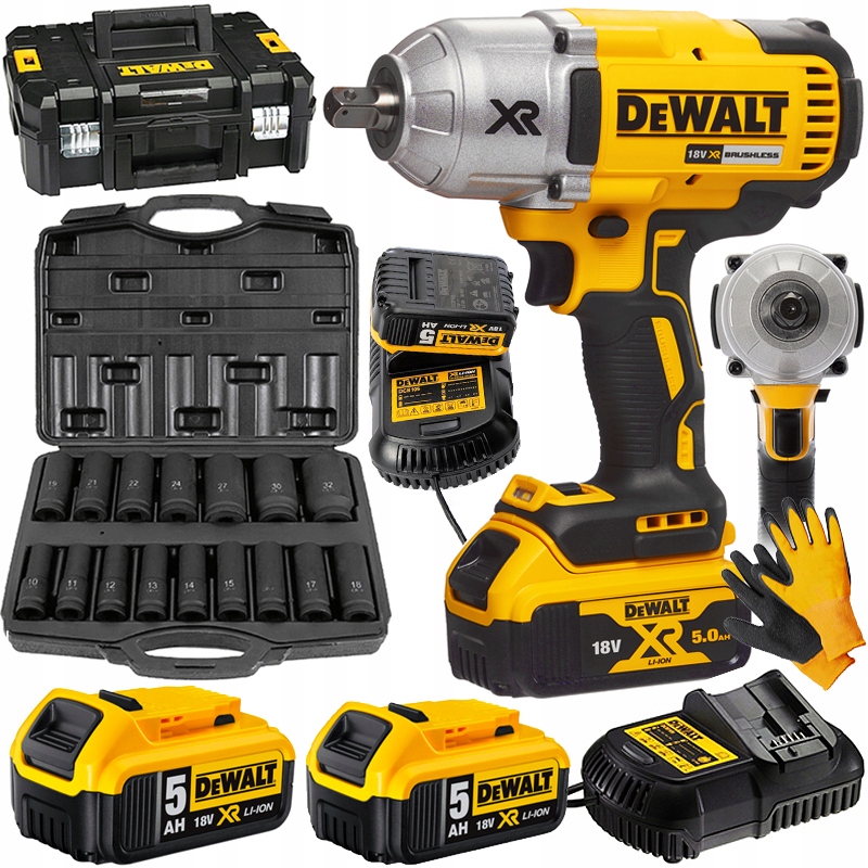 

Dewalt Udarowy Klucz DCF899P2 18V 2x5Ah Nasadki