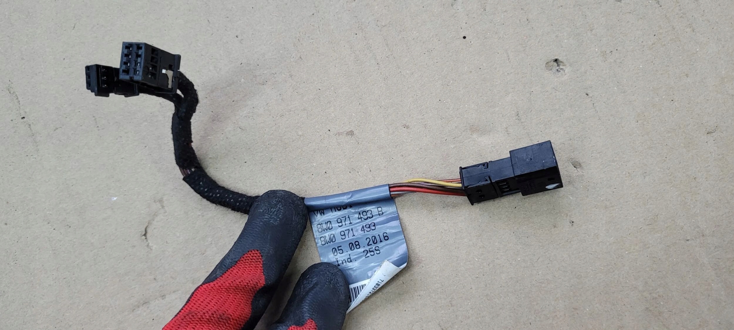 A5 8W bundle connecting spoiler KAMERY 8W0971493B A4 B9 8W