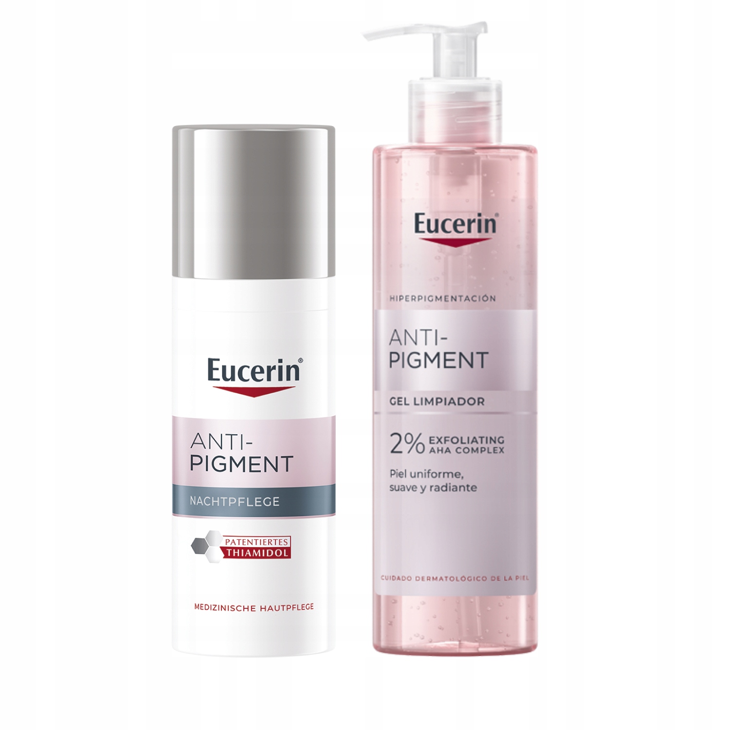 Eucerin Anti Pigment Krem na przebarwienia na noc 50ml Żel do mycia 400ml