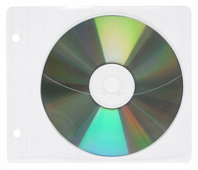 

Koperty na płyty CD/DVD do wpinania Pp 10szt