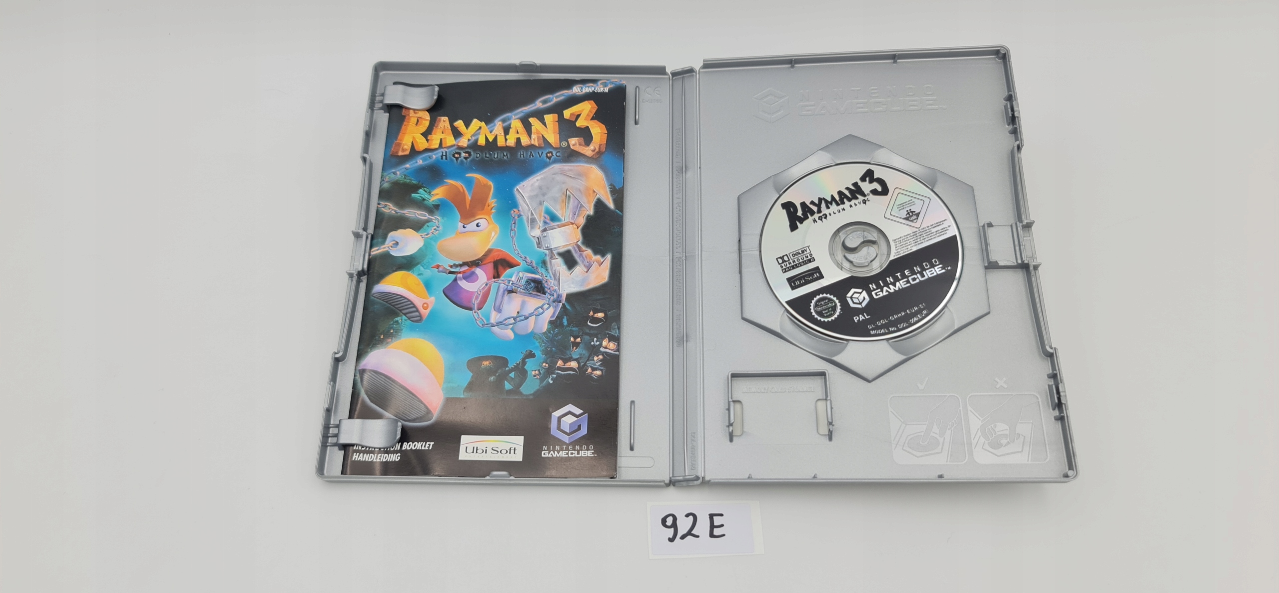 NINTENDO GAMECUBE RAYMAN 3 HOODLUM HAVOC Platforma Nintendo GameCube