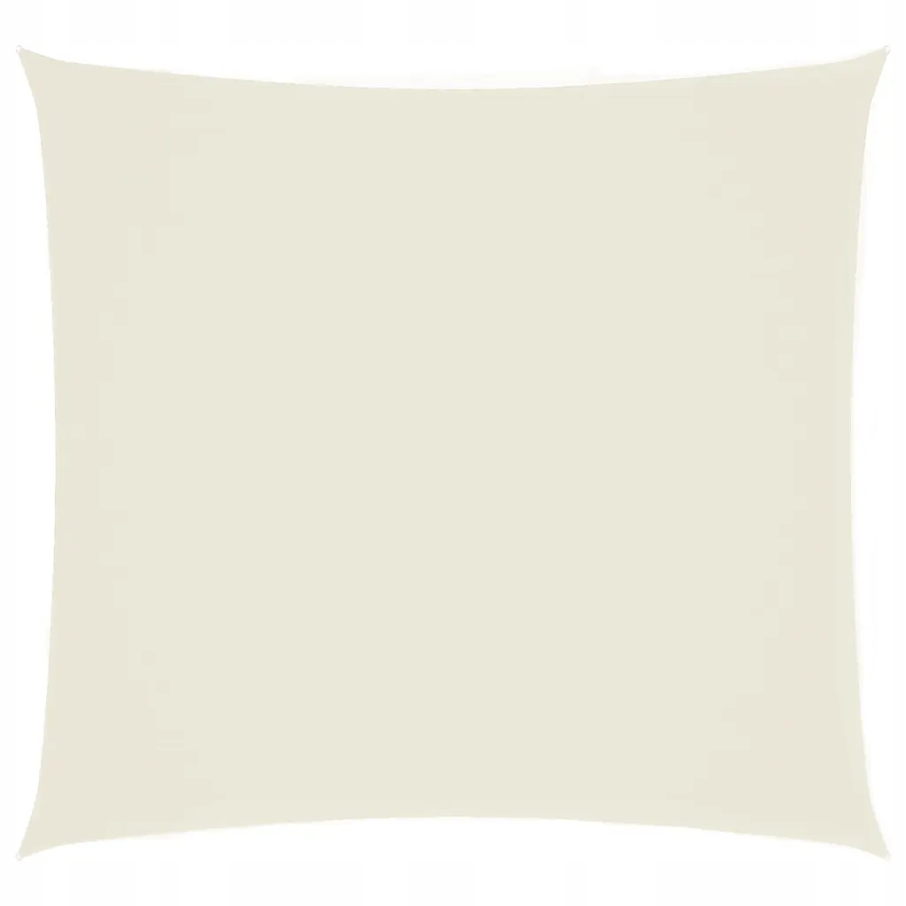 Ochranná plachta z tkaniny Oxford Pu, krémová, 2,5 x 2,5 m, hranatá