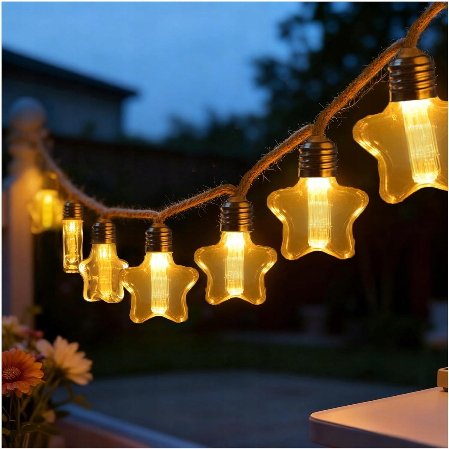 Led Řetěz Hvězdičky 8M Solární Usb Dálkový Ovladač Boho