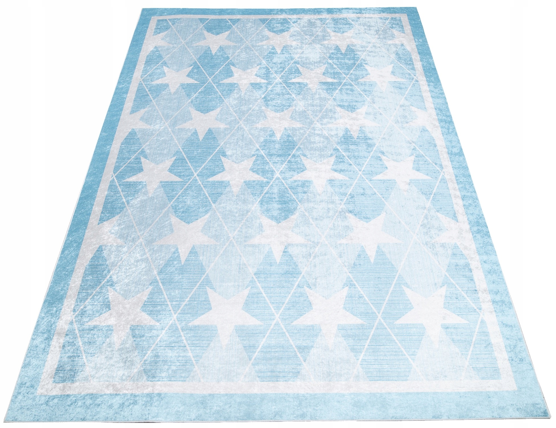 Koberec Barevný Dětský 80x150 Hvězdičky