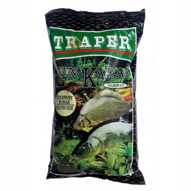 Traper Secret Lin Karaś Czerwony Robak 1kg zanęta