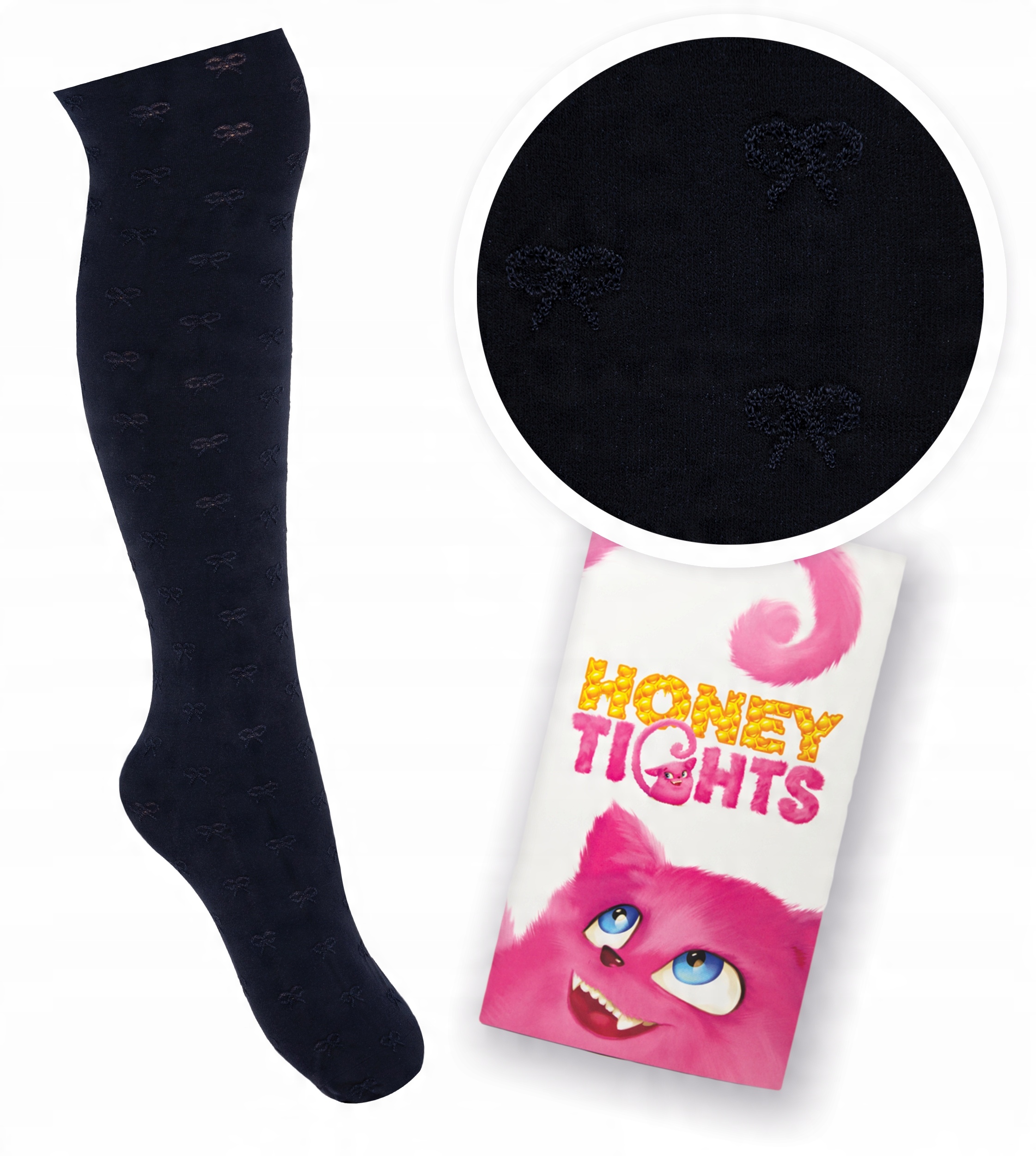 

Włoskie Rajtuzy Honey Tights Ażur Wzory r. 110 116