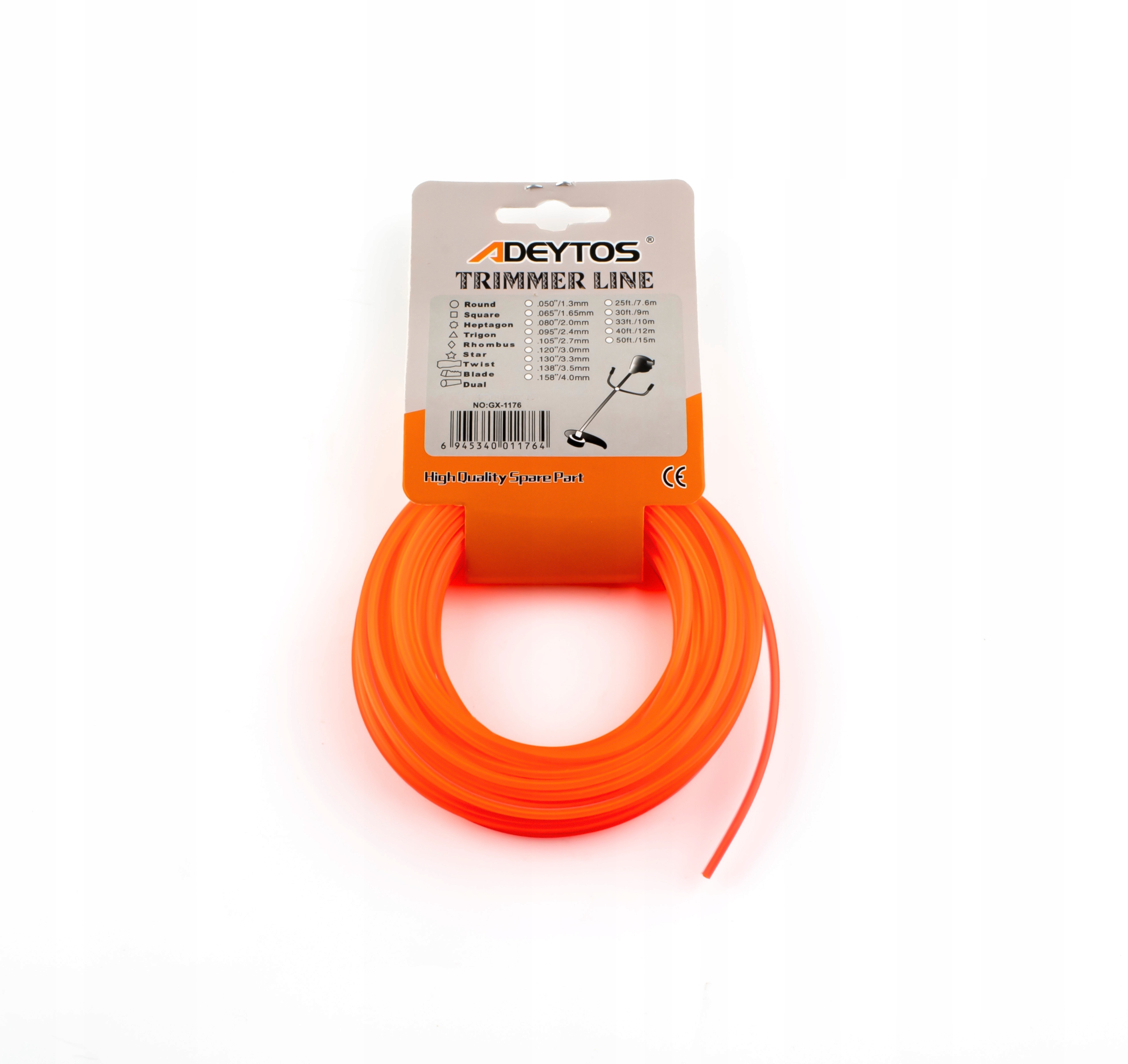 

Żyłka Tnąca Gwiazdka 2,4mm 15M