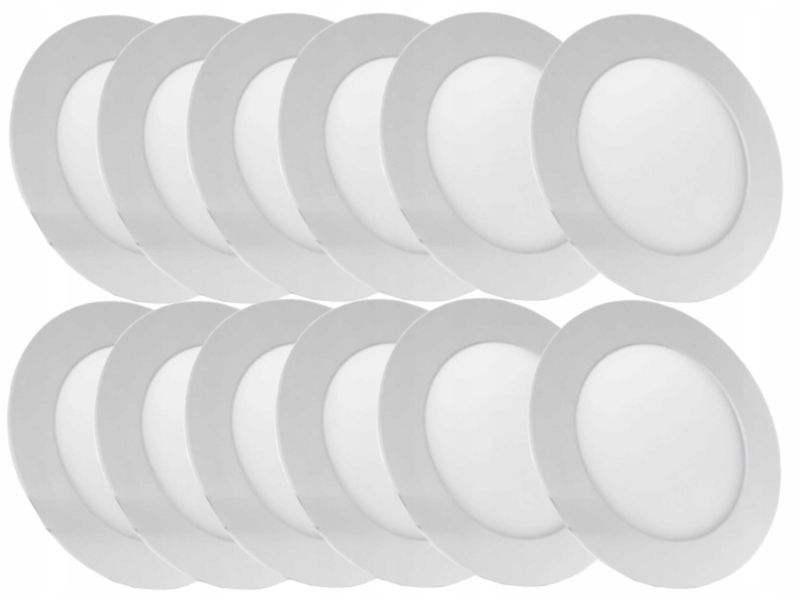 Sada stropního osvětlení Halogen Led 3W 12x