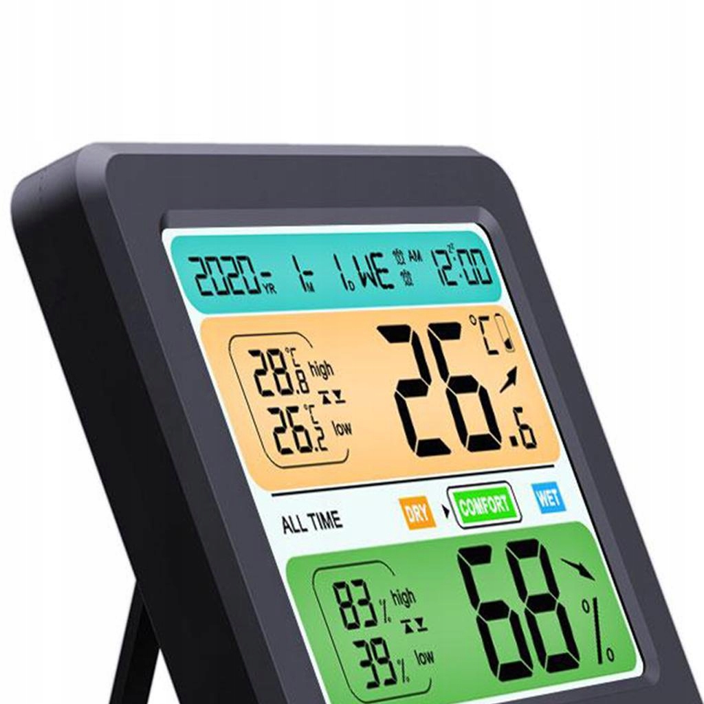 Termometr Higrometr Temperatura w domu Miernik Wysokość 5 mm