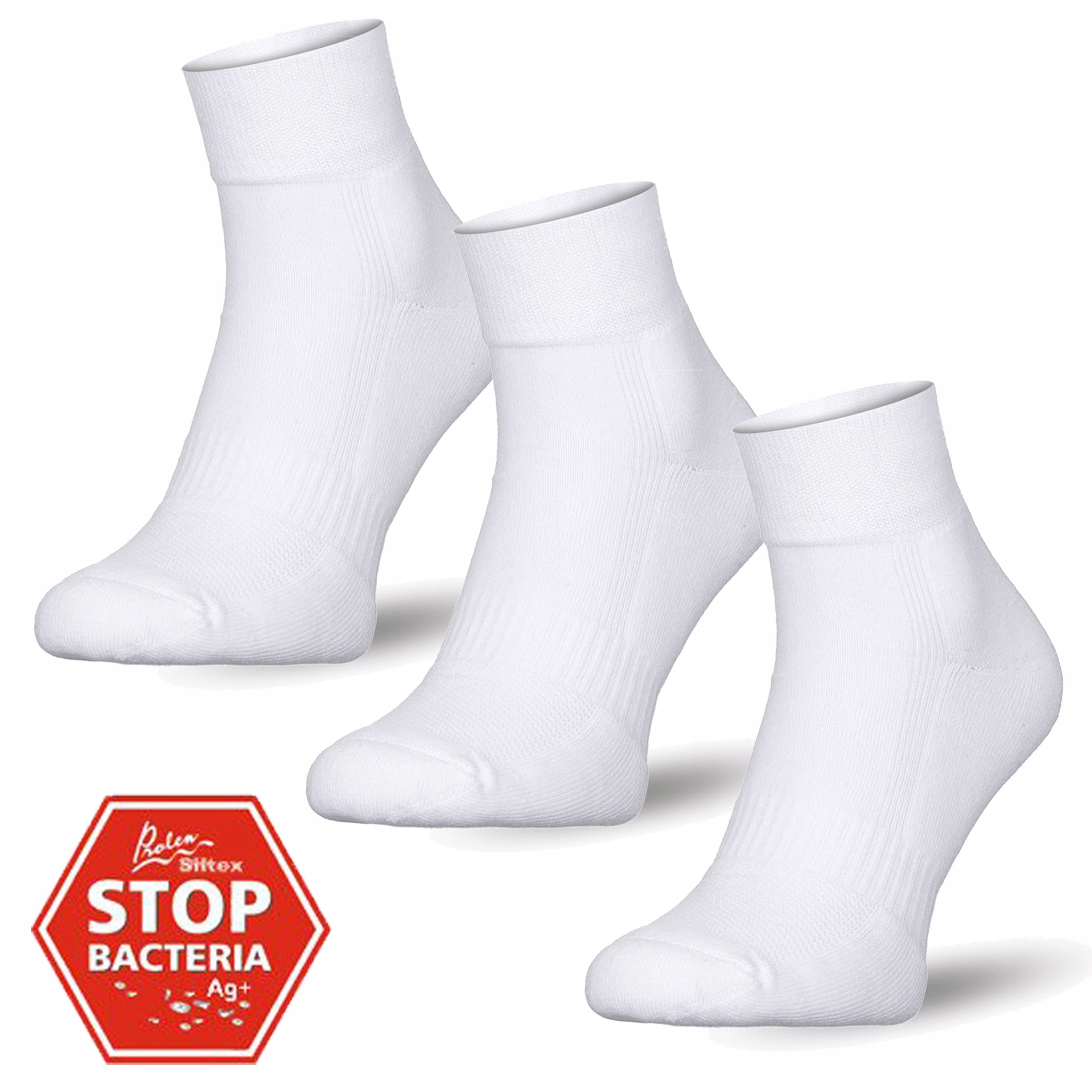 

3X Skarpety 1/2 Frotte z Jonami Srebra Ag+ Milena