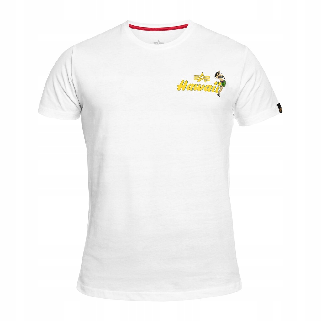 Tričko T-Shirt Alpha Industries Pearl Harbor Back Print White M