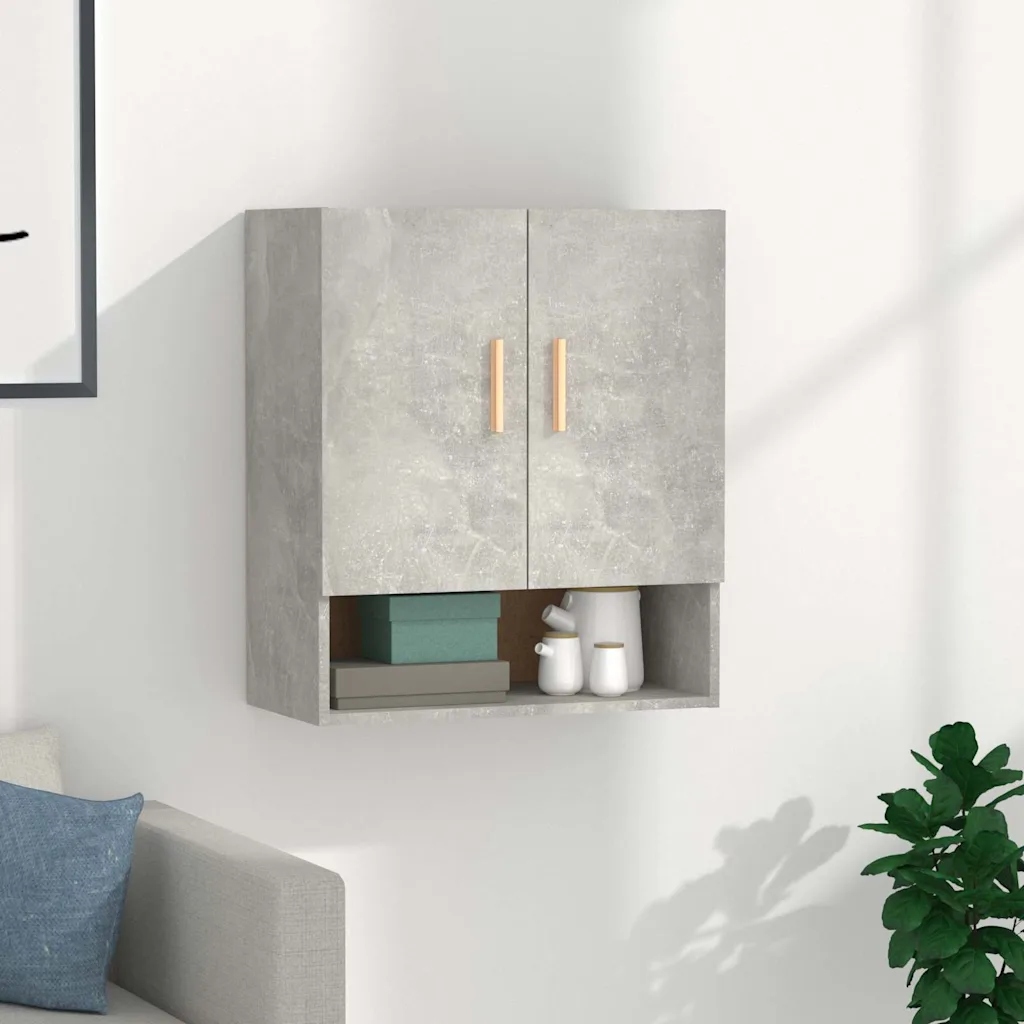 vidaXL Nástěnná skříňka betonově šedá 60 x 31 x 70 cm kompozitní dřevo