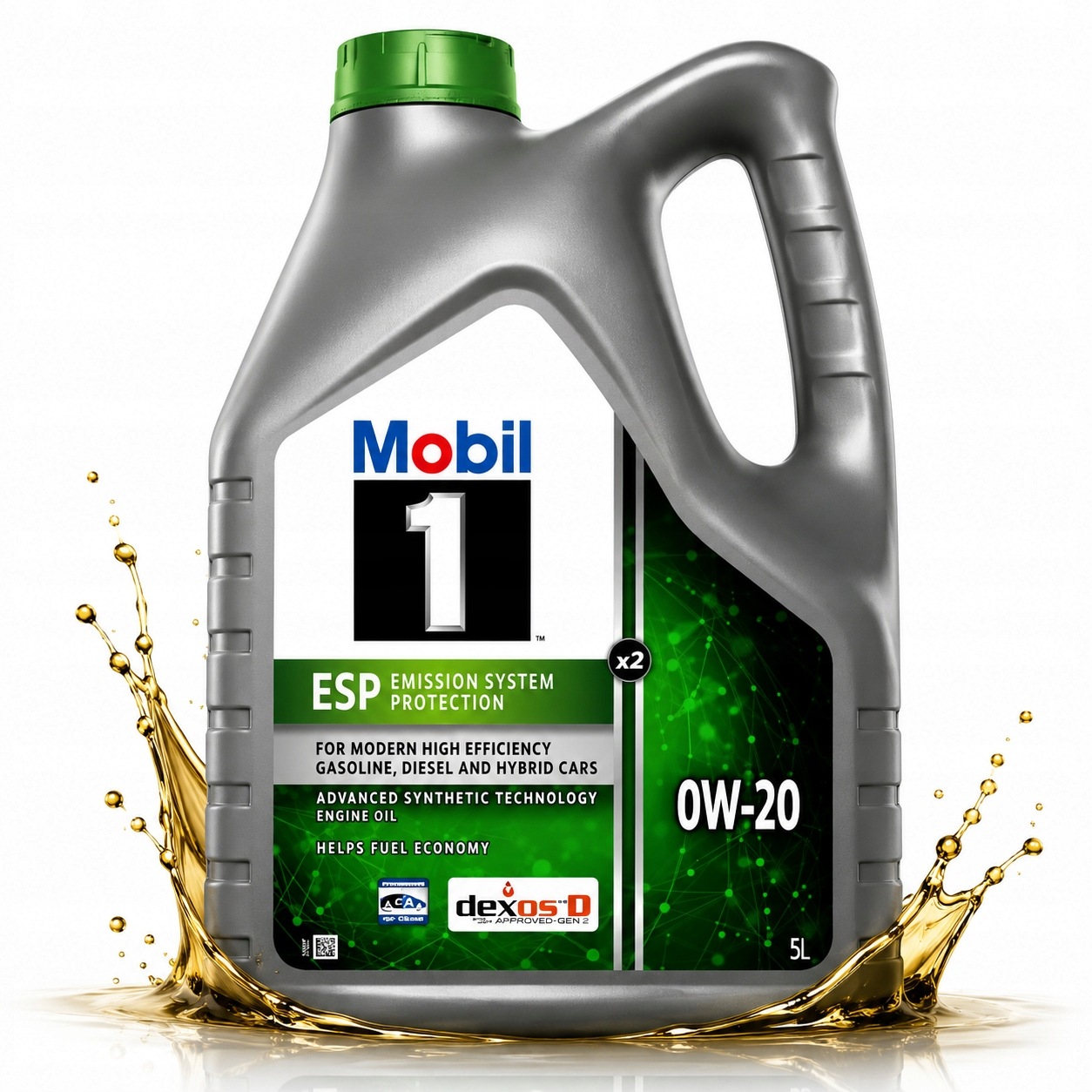 Motorový Olej Mobil 1 Esp X2 0W20 5L Vw 508.00 509.00 Porsche C20