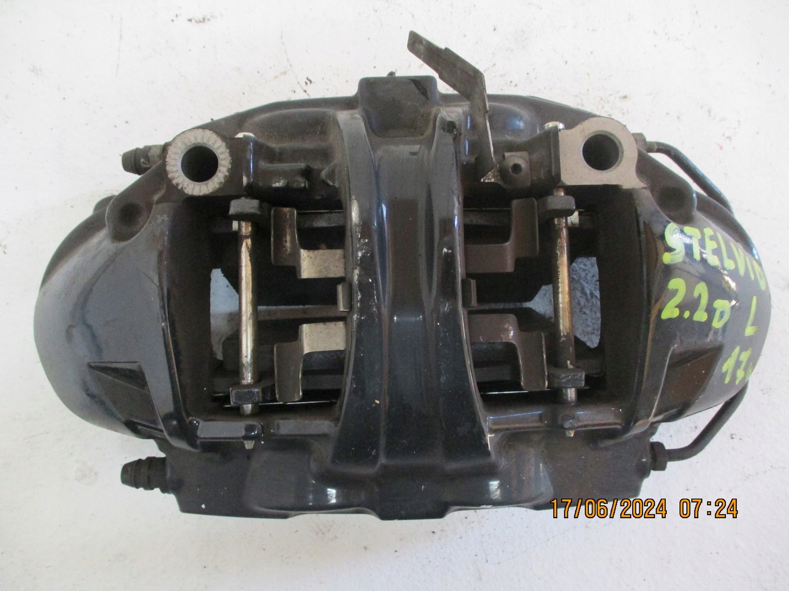caliper calipers ALFA ROMEO STELVIO 2,2D front front