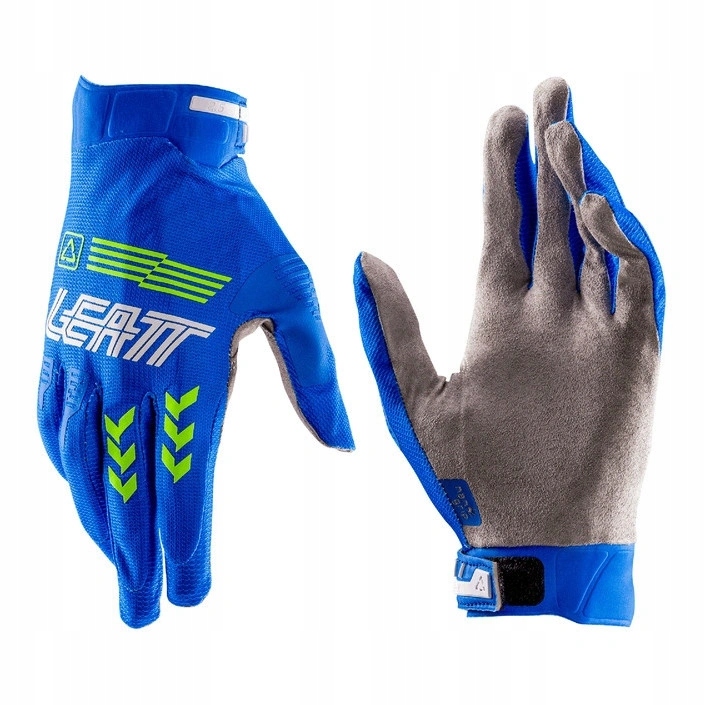 Motocyklové rukavice cross Leatt Moto 2.5 X-flow Blue modré Zadarmo