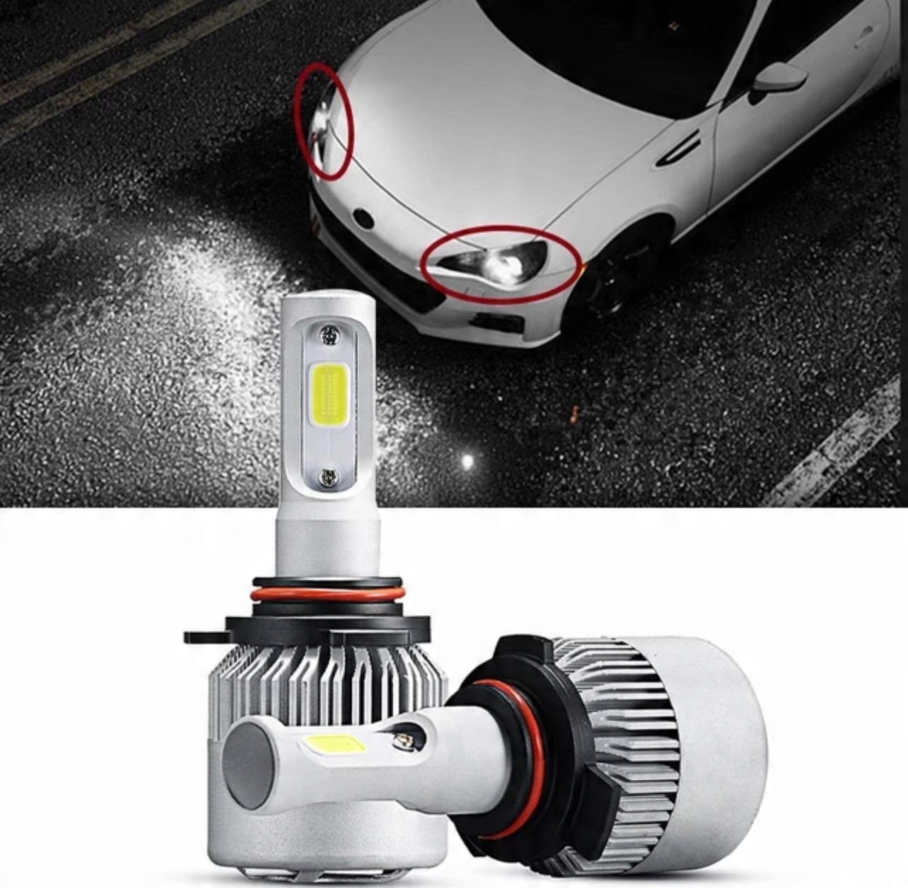 

Żarówki H7 Led S2 72W Cob B Mocne Zestaw 16000 LM