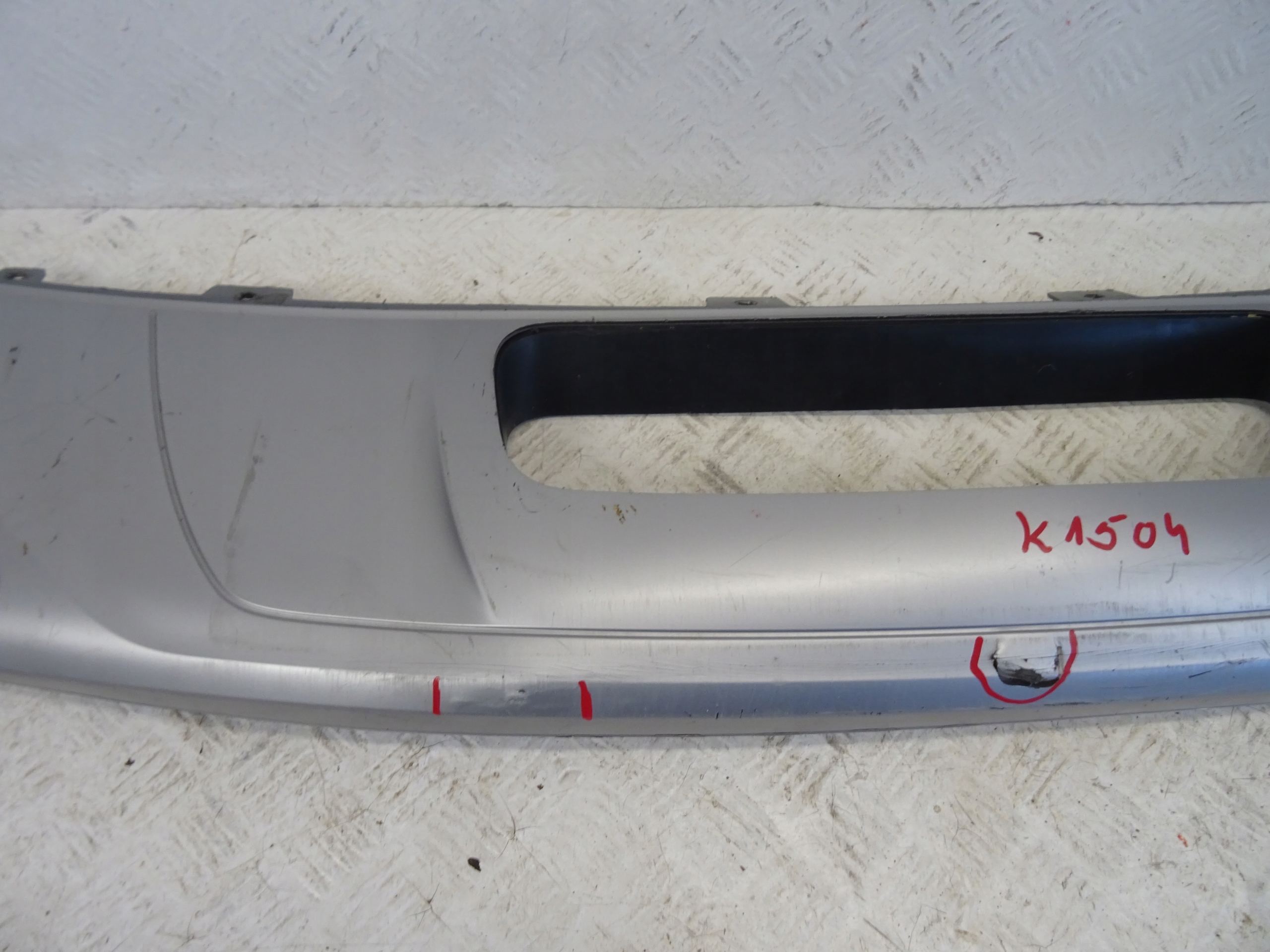 diffusore spoiler Paraurti posteriore posteriore AUDI Q5 II 2 80A807521B