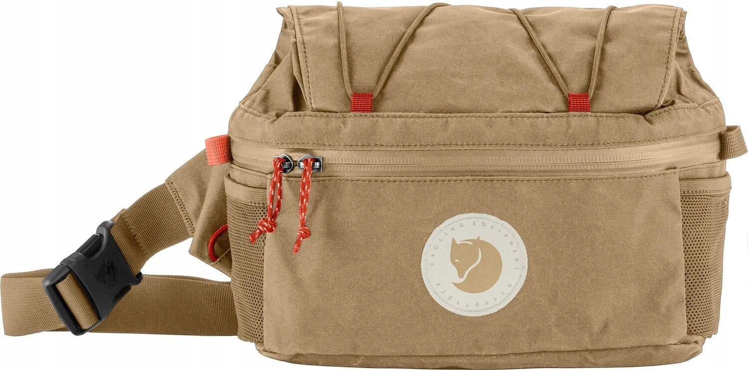 Cyklistická taška Hoja Expandable Hip Pack Fjallraven Beige