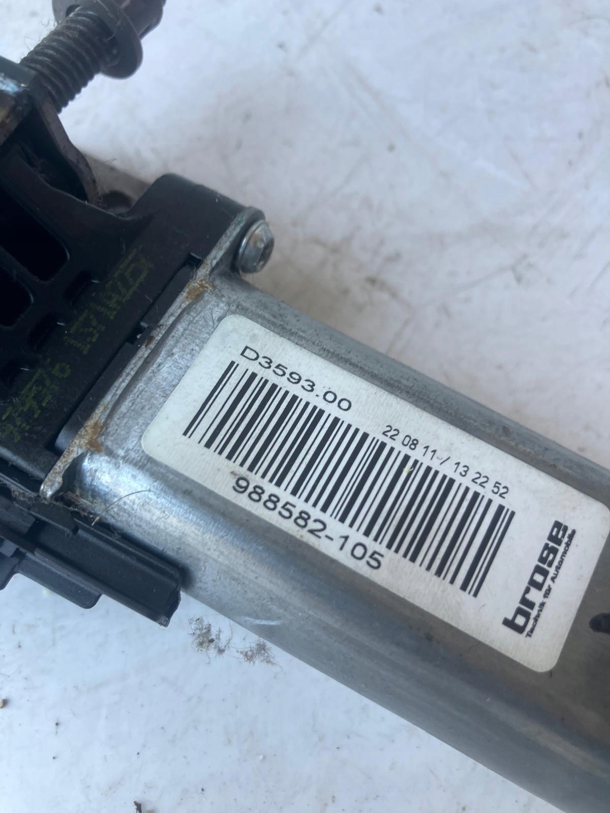 mini motor control seat PEUGEOT 508 988582-105