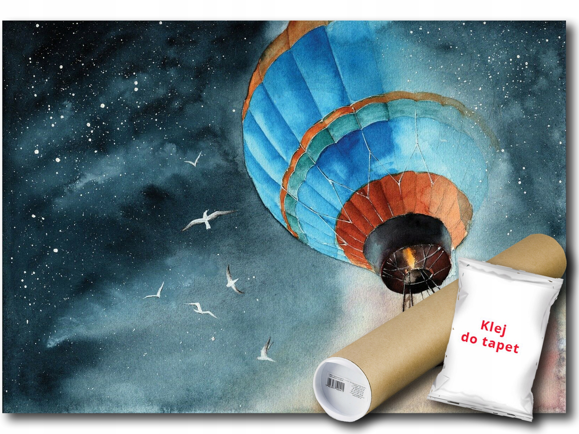Vinylová Fototapeta Balón Let Nebo 416x254