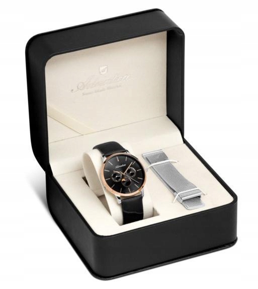 Nové Originální Pánské Hodinky Adriatica A1274.R214QF-SET dárková sada