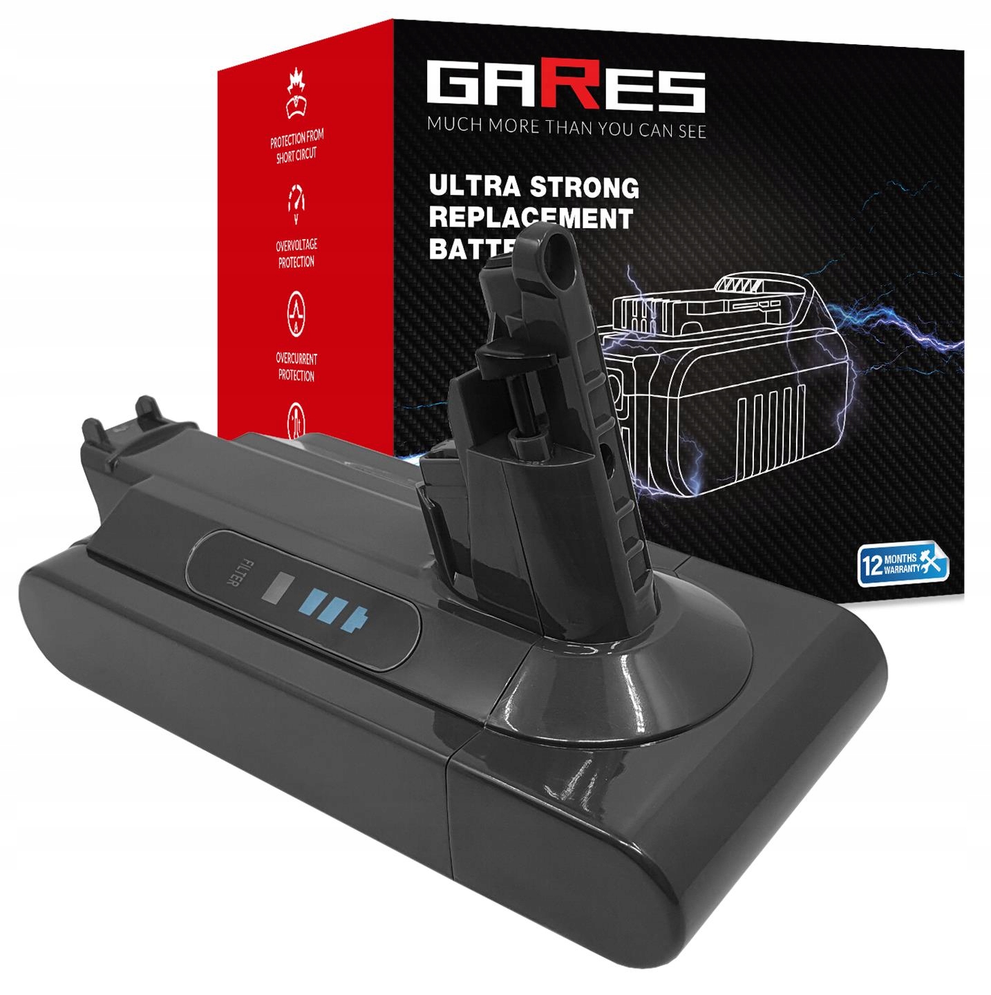 

Bateria Akumulator do Dyson V10 SV12 25,2V 2,5Ah