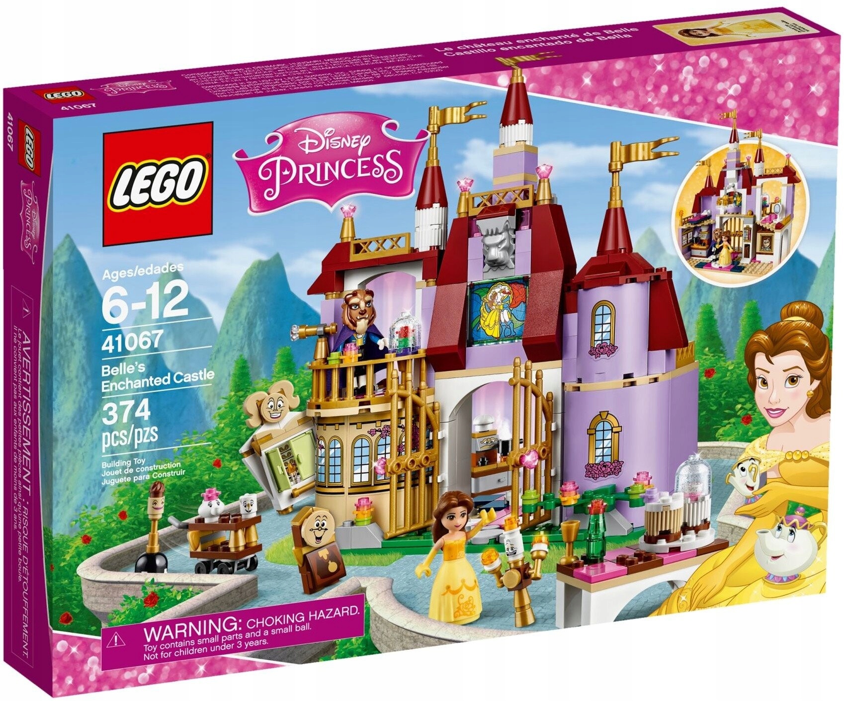 LEGO Disney - 41067 Zaczarowany zamek Belli - Nowe