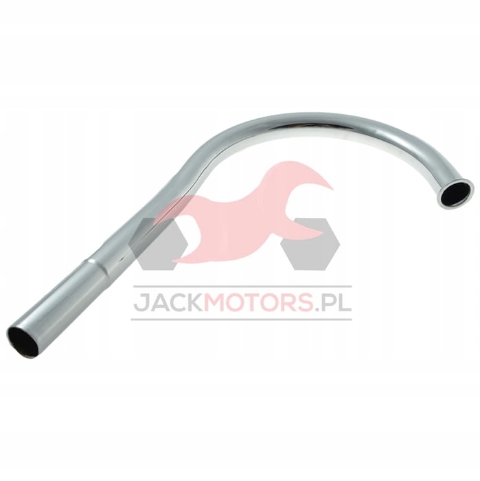 Kolanko tłumika KOMAR CHROM