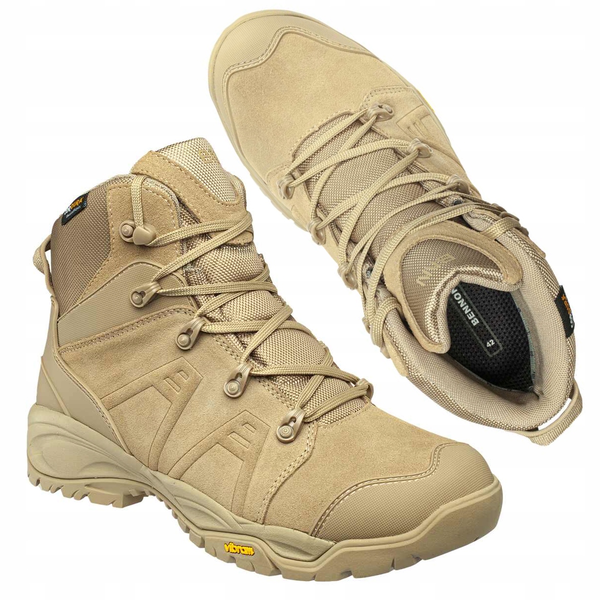 Buty Wojskowe Skórzane Taktyczne Mocne Panther Xtr O6 Sand High Bennon 41