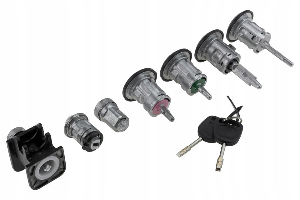 ZESTAW WKŁADEK ZAMKA FORD TRANSIT 2000-2006/WKŁADKA: STACYJKI,KORKA WLEWU P Producent części NTY