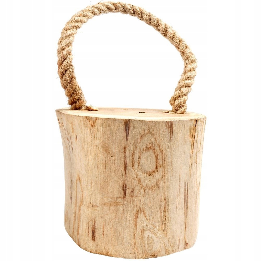 Dřevěná dveřní zarážka 15 cm