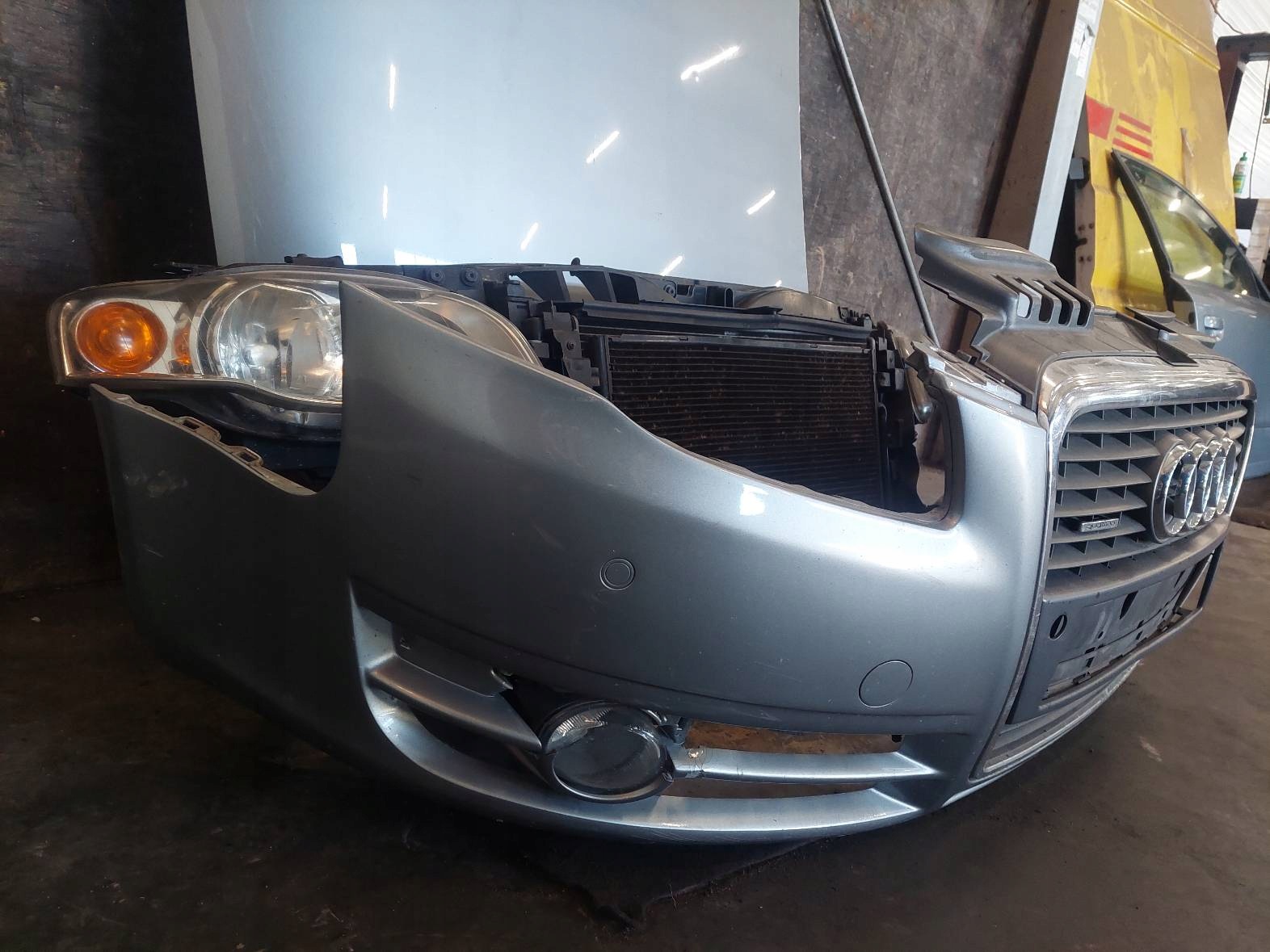 complete front bonnet bumper light fender AUDI A4 B7 LY7G ID: 203878