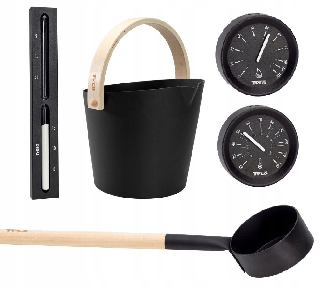 Sada příslušenství Tylö Brilliant Black